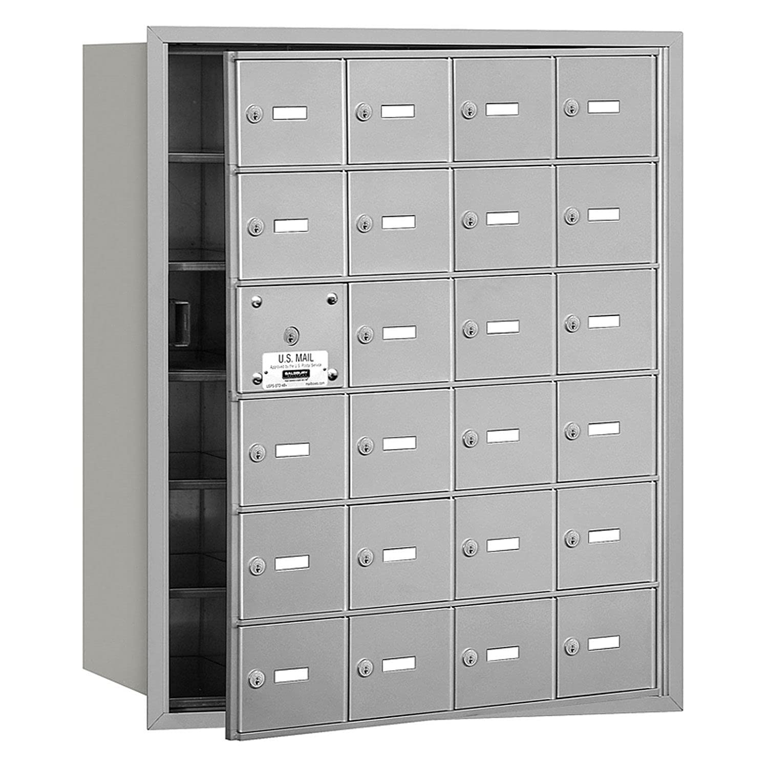 新品SECOND LAB ボックス4個セットNYC MAIL BOX Amazon.com: Salsbury Industries 3624AFU 4B Plus Horizontal Mailbox